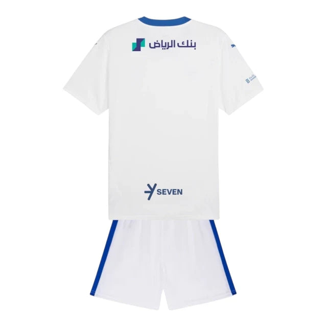 Conjunto Infantil AlHilal 24-25 - Segunda Equipación