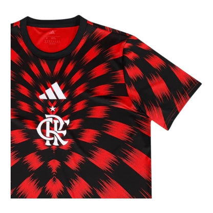 Camiseta Pre-Partido Flamengo 25-26 Mujer