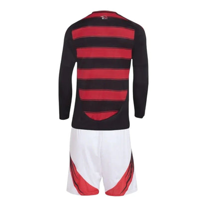 Conjunto Infantil Flamengo Manga Larga 25-26 - Primera Equipación