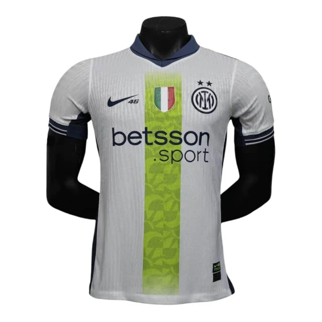 Camiseta Inter de Milan Valentino Rossi Jugador 24-25 - Segunda Equipación Edición Especial Especial