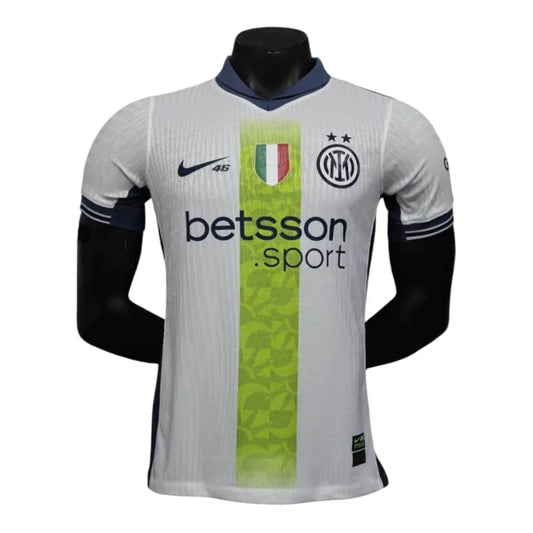 Camiseta Inter de Milan Valentino Rossi Jugador 24-25 - Segunda Equipación Edición Especial Especial