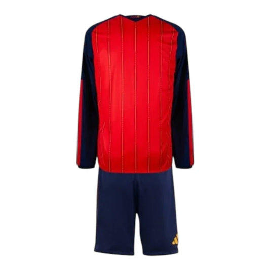 Conjunto Infantil Seleção Espanha Manga Larga 26-27 - Primera Equipación