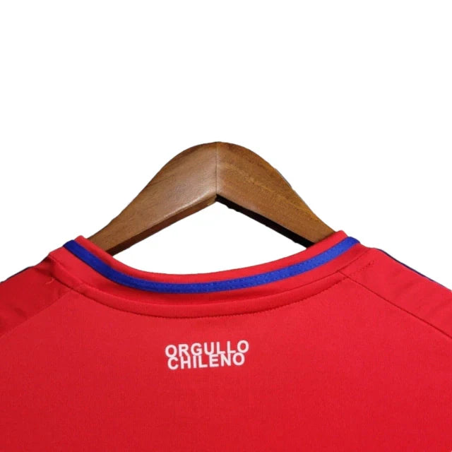 Camiseta Seleção do Chili 24-25 - Primera Equipación