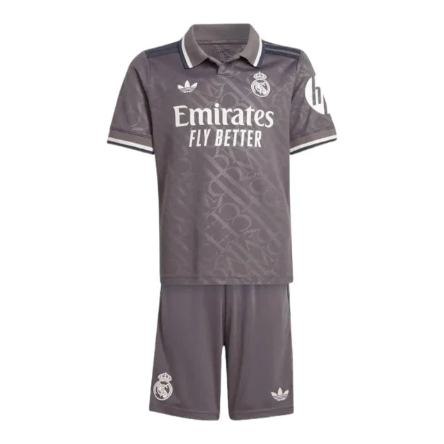 Conjunto Infantil Real Madrid 24-25 - Tercera Equipación