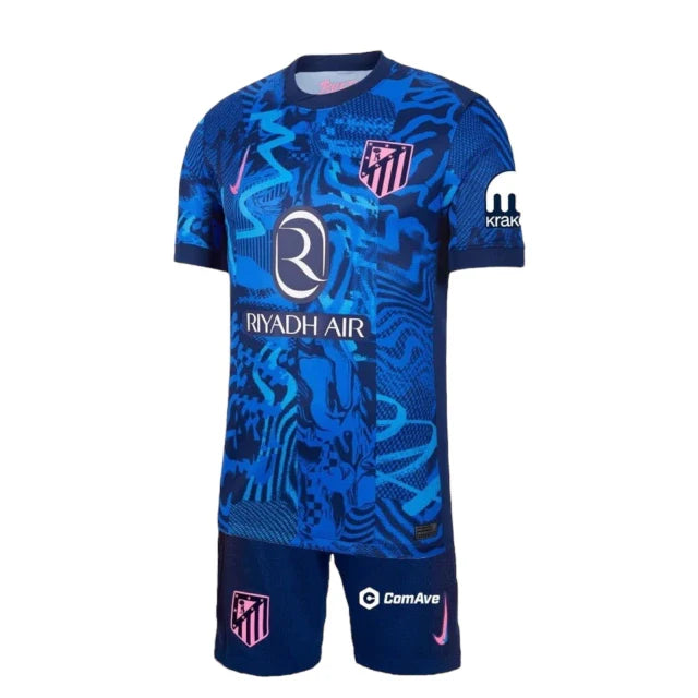 Conjunto Infantil Atlético de Madrid 24-25 - Tercera Equipación