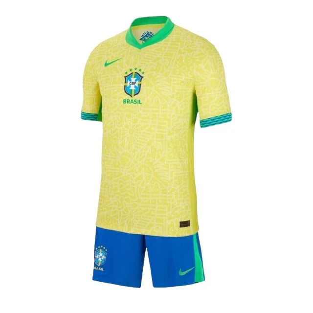 Conjunto Infantil Seleção Brasileira 24-25 - Primera Equipación