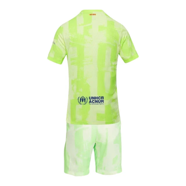 Conjunto Infantil Barcelona 24-25 - Tercera Equipación