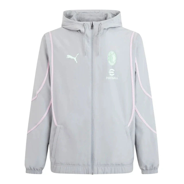Chaqueta Cortavientos AC Milan 24-25 - Tercera Equipación