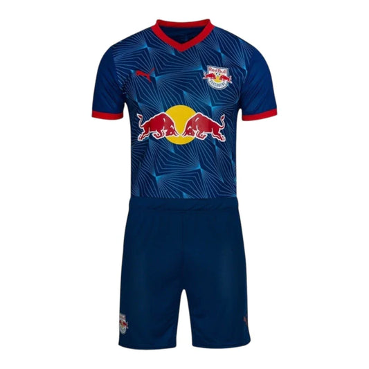 Conjunto Infantil Red Bull Bragantino 25-26 - Segunda Equipación