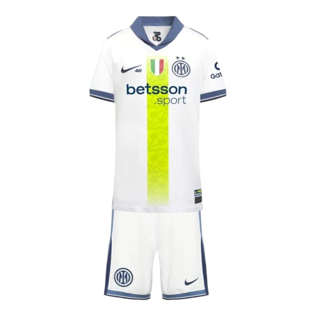 Conjunto Infantil Inter de Milan Valentino Rossi 24-25 - Segunda Equipación Edición Especial Especial