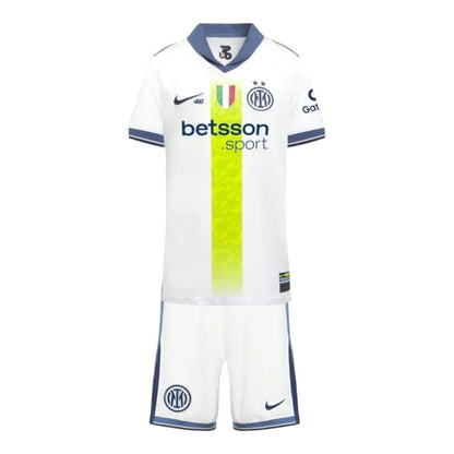 Conjunto Infantil Inter de Milan Valentino Rossi 24-25 - Segunda Equipación Edición Especial Especial