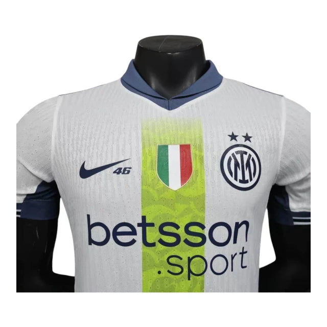 Camiseta Inter de Milan Valentino Rossi Jugador 24-25 - Segunda Equipación Edición Especial Especial