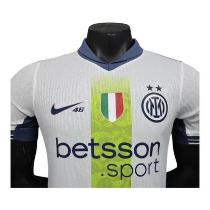 Camiseta Inter de Milan Valentino Rossi Jugador 24-25 - Segunda Equipación Edición Especial Especial