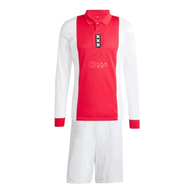Conjunto Infantil Ajax Edição Aniversário 125 anos Manga Larga 25-26