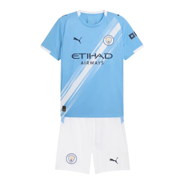 Conjunto Infantil Manchester City 25-26 - Primera Equipación