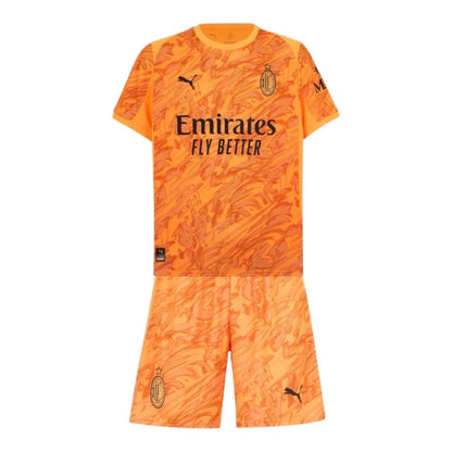 Conjunto Infantil AC Milan Portero 25-26 - Segunda Equipación