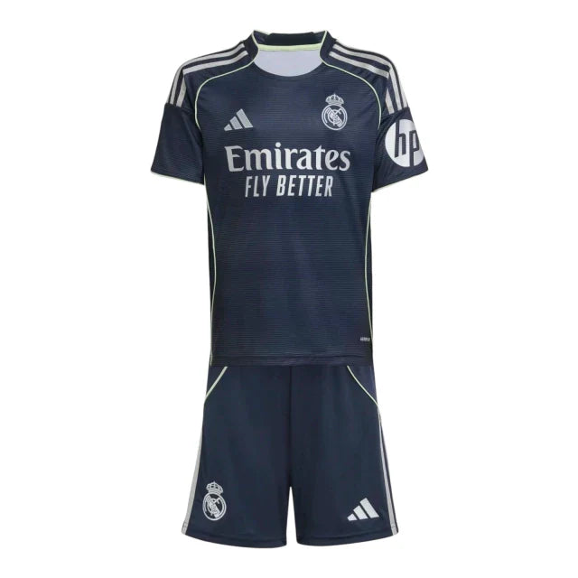 Conjunto Infantil Real Madrid 25-26 - Segunda Equipación