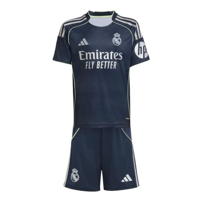 Conjunto Infantil Real Madrid 25-26 - Segunda Equipación