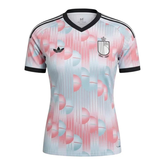 Camiseta Seleção Belgique 26-27 - Segunda Equipación Mujer