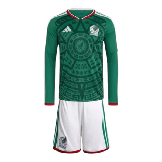 Conjunto Infantil Seleção Mexique Manga Larga 26-27 - Primera Equipación