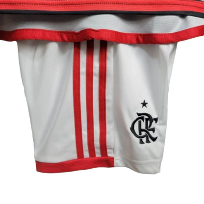 Conjunto Infantil Flamengo Manga Larga 24-25 - Primera Equipación