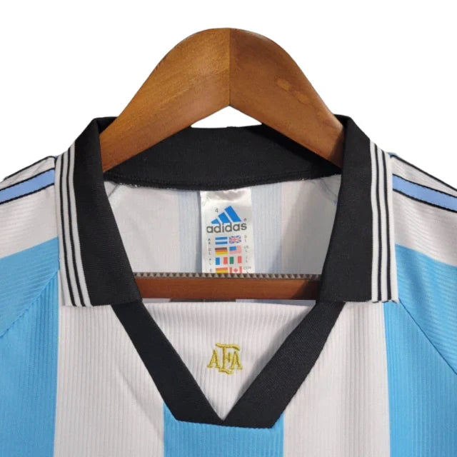 Retro Seleção da Argentine 1998-1999 - Primera Equipación
