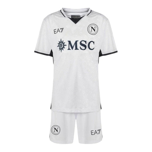 Conjunto Infantil Napoli 24-25 - Segunda Equipación