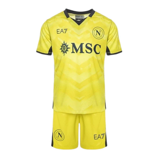Conjunto Infantil Napoli Portero 24-25