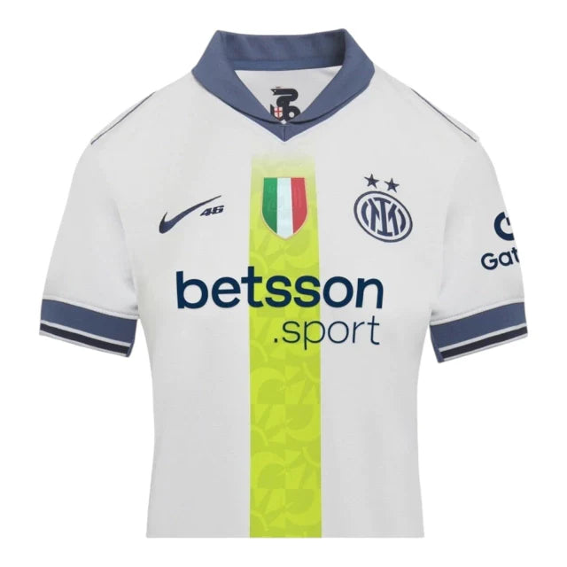 Camiseta Inter de Milan VR46 24-25 - Segunda Equipación Edición Especial Especial Mujer