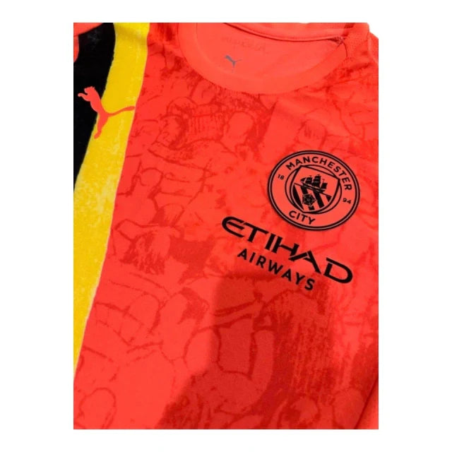 Camiseta de Portero Manchester City Mundial de Clubes Jugador 25-26 - Segunda Equipación Edición Especial Especial