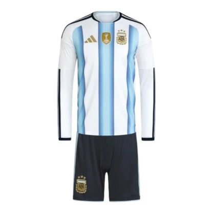 Conjunto Infantil Seleção Argentine Manga Larga 26-27 - Primera Equipación