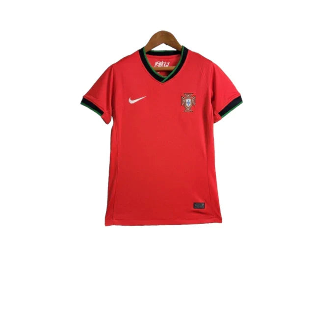 Camiseta Seleção de Portugal 24-25 - Primera Equipación Mujer