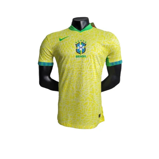 Camiseta Seleção Brasileira Jugador 24-25 - Primera Equipación