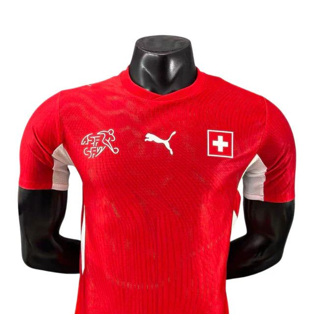Camiseta Seleção Suíça Jugador 26-27 - Primera Equipación