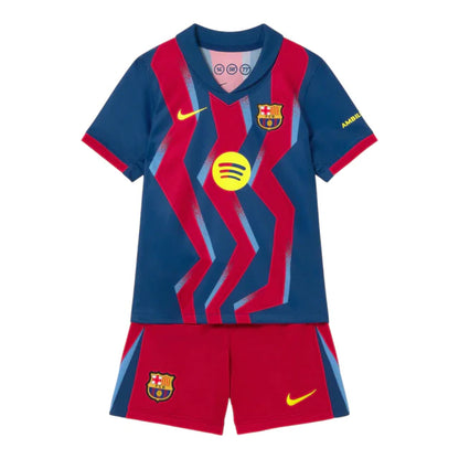 Conjunto Infantil Barcelona 25-26 - Cuarta Equipación