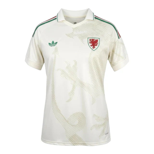 Camiseta Seleção Pays de Galles 26-27 - Segunda Equipación Mujer