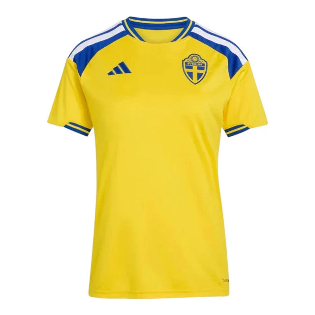 Camiseta Seleção Suécia 26-27 - Primera Equipación Mujer