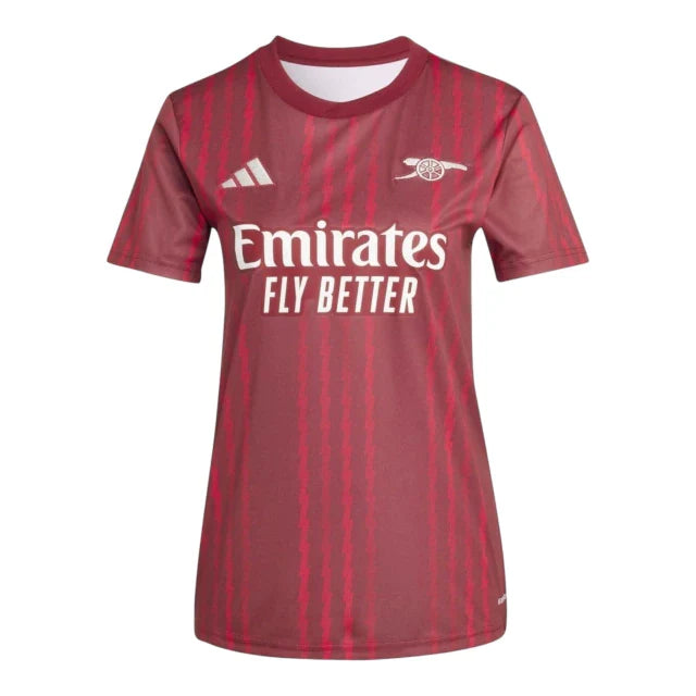 Camiseta Pre-Partido Arsenal 25-26 Mujer
