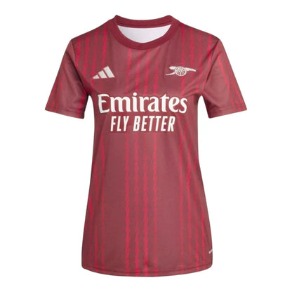 Camiseta Pre-Partido Arsenal 25-26 Mujer