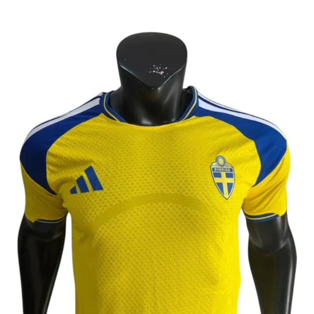 Camiseta Seleção Suécia Jugador 26-27 - Primera Equipación