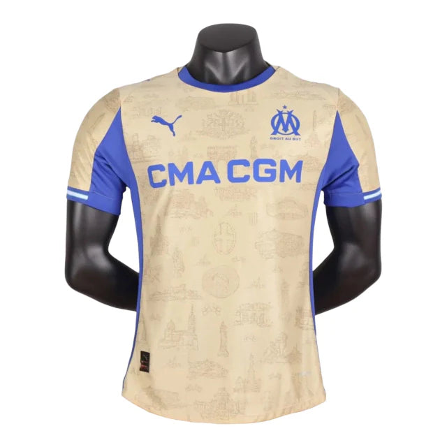 Camiseta Olympique Marseille Jugador 25-26 - Cuarta Equipación