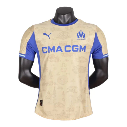 Camiseta Olympique Marseille Jugador 25-26 - Cuarta Equipación