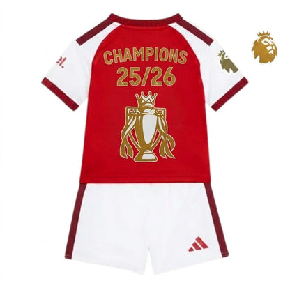 Enfant Conjunto Enfant Arsenal “PL Trophy 25/26” Domicile Kit