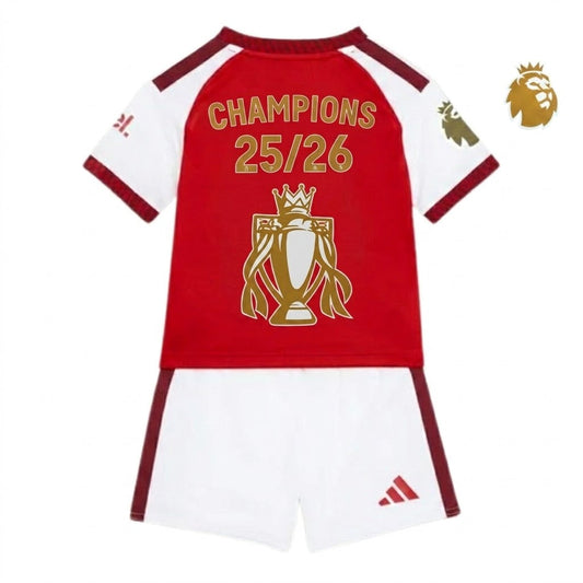 Enfant Conjunto Enfant Arsenal “PL Trophy 25/26” Domicile Kit